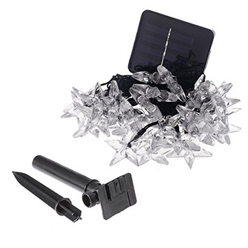 LAMPKI SOLARNE LED 50 SZTUK/ GWIAZDKI