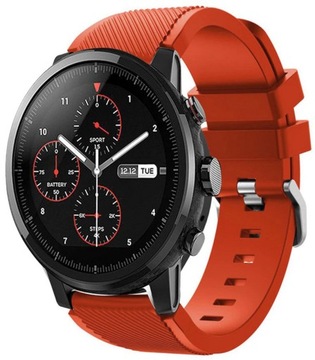 CZERWONY Silikonowy pasek XIAOMI AMAZFIT 2 STRATOS