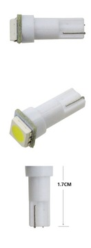 СВЕТОДИОДНАЯ ЛАМПА T5 T5W R5 SMD 5050 W1.2W СЧЕТЧИК ЧАСОВ