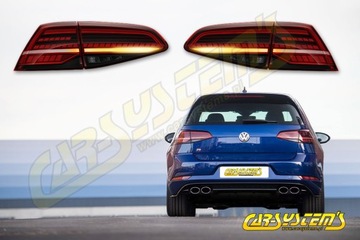 VW Golf 7.5 Lift - nowe lampy tylne LED MATRIX EU