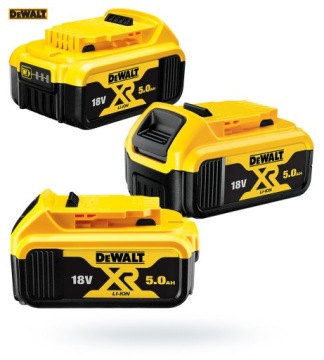 КОМБО набор из 6 инструментов 3х5Ач 18В DeWalt DCK623P3