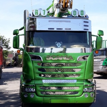 Суперзеркало для крыши Scania R и Streamline INOX