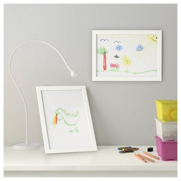 RAMKA NA ZDJĘCIA IKEA FISKBO A4 21x30 CM BIAŁA