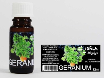 olejek zapachowy Geranium 12 ml geraniowy geranii