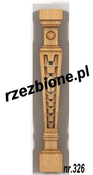 РЕЗНАЯ БАЛЯСИНА, ДЕРЕВЯННЫЙ СТОЯН, № 320.