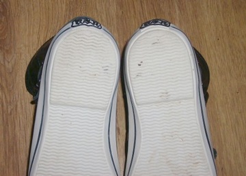 ASH skórzane czarne buty trampki croco 38
