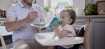 LOVI Cup 360 Junior непроливаемый 250 мл Ретро 12мес+