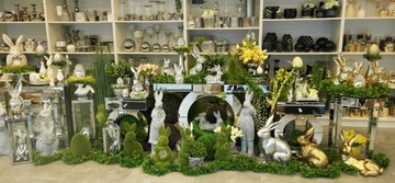 Заяц H43 Пасхальное украшение DEcodomi