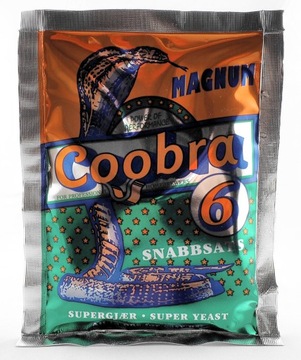 Drożdże Gorzelnicze COOBRA 6 turbo cobra MAGNUM