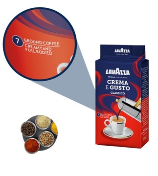 Kawa mielona Lavazza Crema e Gusto Classico 250g