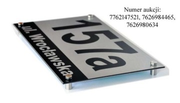 Номер дома, Адресная табличка с именем