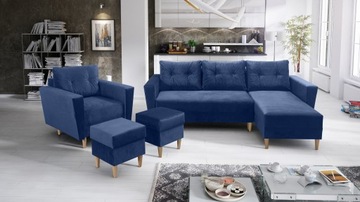 Пуф Осло - скандинавский стиль, цвета