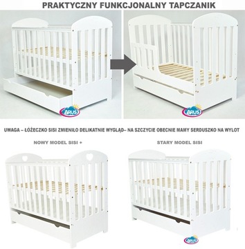 13 шт. ДЕТСКАЯ КРОВАТЬ С ЯЩИКОМ TAPCZANIK