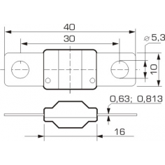 АВТОМОБИЛЬНЫЙ ПРЕДОХРАНИТЕЛЬ MIDIVAL 100A MTA