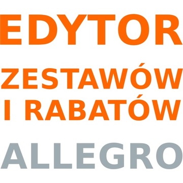 EDYTOR ZESTAWÓW I RABATÓW ALLEGRO KOPIA ZAPASOWA