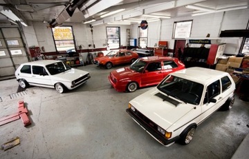 Задняя рулонная шторка в стиле ретро VW Golf 2 Mk2