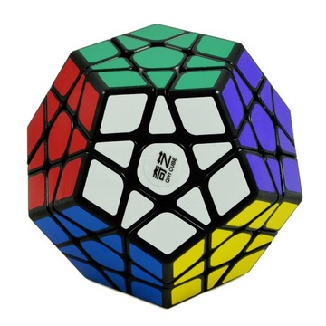 QIYI MoFangGe Megaminx QiHeng куб черный
