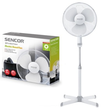 Напольный вентилятор Sencor SFN4047WH