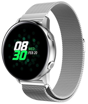 SREBRNA BRANSOLETA SAMSUNG WATCH ACTIVE 2 40mm