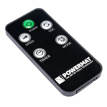 Постоянный вентилятор с осцилляцией, 120 см, пульт дистанционного управления