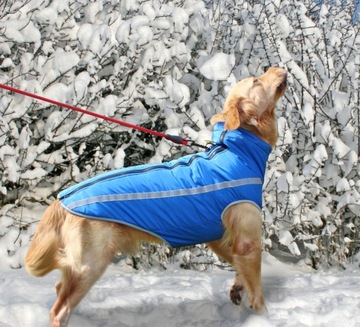 Непромокаемая ЗИМНЯЯ куртка, одежда для больших собак 3XL