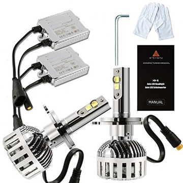 ZESTAW AFTERPARTZ Światła LED 72W 12000LM 6000K