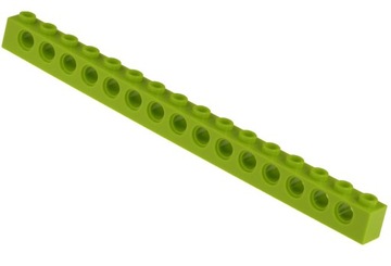 LEGO klocek 1x16 6132379 3703 limonka z WeDO 45300