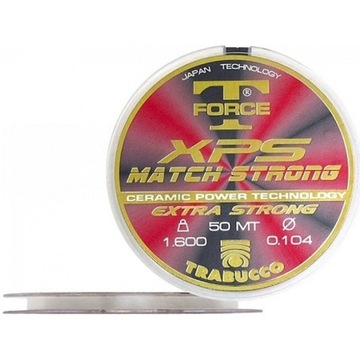 Żyłka Trabucco T-FORCE XPS MATCH STRONG 0,143mm 50m na przypony przyponówka