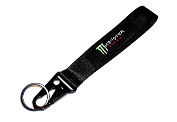 Smycz do kluczy MONSTER czarna gruba