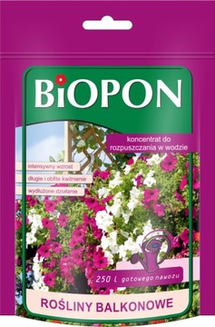 БИОПОН РАСТВОРИМЫЙ КОНЦЕНТРАТ ДЛЯ БАЛКОННЫХ РАСТЕНИЙ