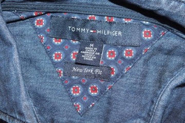 TOMMY HILFIGER, koszula męska M New York Fit denim