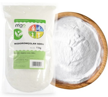 SODA OCZYSZCZONA Spożywcza, Wodorowęglan Sodu 1kg