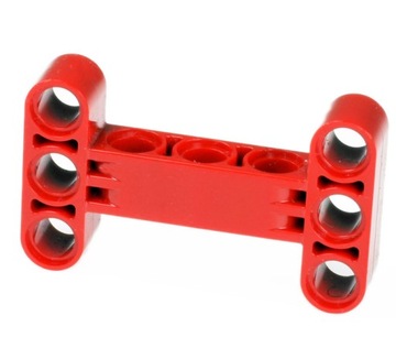 LEGO TECHNIC Liftarm 3x5 H 14720 6185105 czerwony