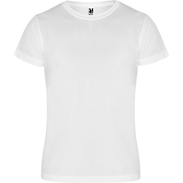 Koszulka t-shirt sportowy biały do sublimacji XXL