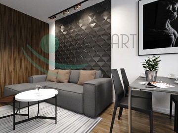 3D Стеновые Панели 60х60 HARMONIA 6шт=2,16м2