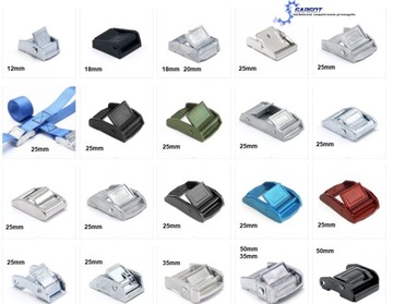 Пряжка самозапирающаяся 25мм, оцинкованная.