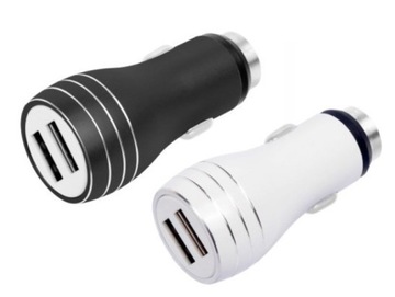 Ładowarka SAMOCHODOWA USB szybka 2 X USB HAMMER