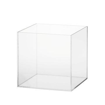 Pojemnik, kubik z plexi 25x25x25 cm, plexi 4 mm