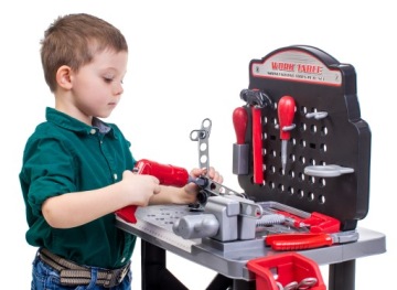 БОЛЬШАЯ МАСТЕРСКАЯ С НАБОРОМ ИНСТРУМЕНТОВ ДЛЯ ДЕТЕЙ