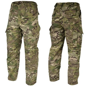 Spodnie Wojskowe Taktyczne WZ10 TEXAR Rip-Stop do Munduru Multicam XXL