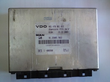 Контроллер FFR MAN TGA, TGL, TGM, TGS, TGX, Holmer, Программирование автобусов