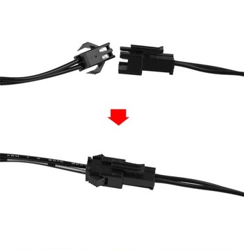 Светодиодное освещение для мотоциклетного шлема, Красная светодиодная лента