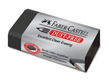 Gumka Faber Castell czarna Dust Free