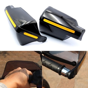 НАРУЧНИКИ УНИВЕРСАЛЬНЫЕ ДЛЯ МОТОЦИКЛОВ, ЧЕРНЫЕ