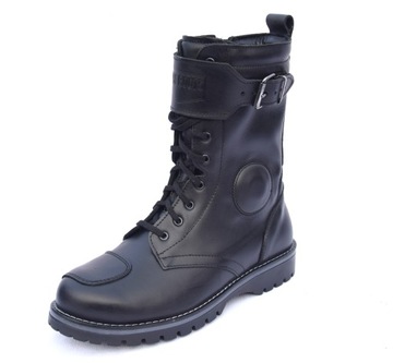 NOWOŚĆ - BUTY RACE BOOTS MOTOCYKLOWE SKÓRZANE Desant PL