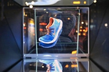 Светодиодная рекламная 3D рекламная голограмма 50см