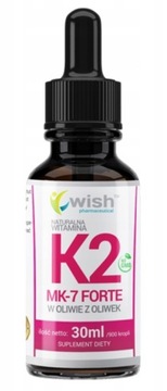WISH VITAMIN K2 Mk-7 FORTE 30мл ЖИДКИЙ НАТТО