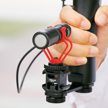 dapter Mocowanie na Mikrofon Lampa do Aparat DSLR
