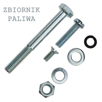 ŚRUBY OCYNK ROMET KOMAR 2320 SZTYWNIAK KOMPLET