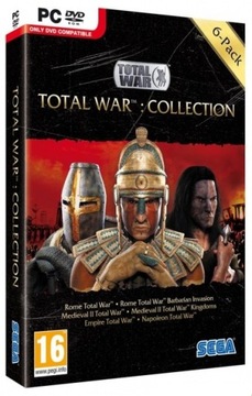 TOTAL WAR: COLLECTION PC DVD NOWA FOLIA 6-PACK